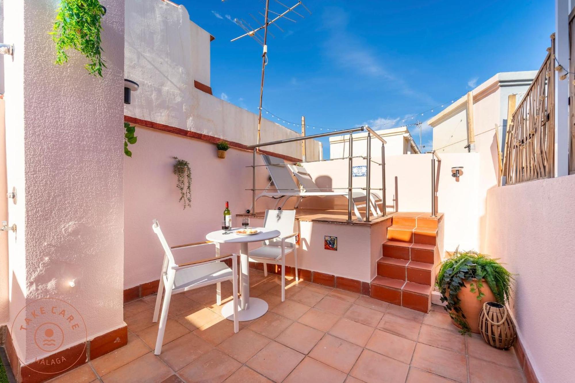Estudio Toro In Malaga Met Dakterras Zewnętrze zdjęcie