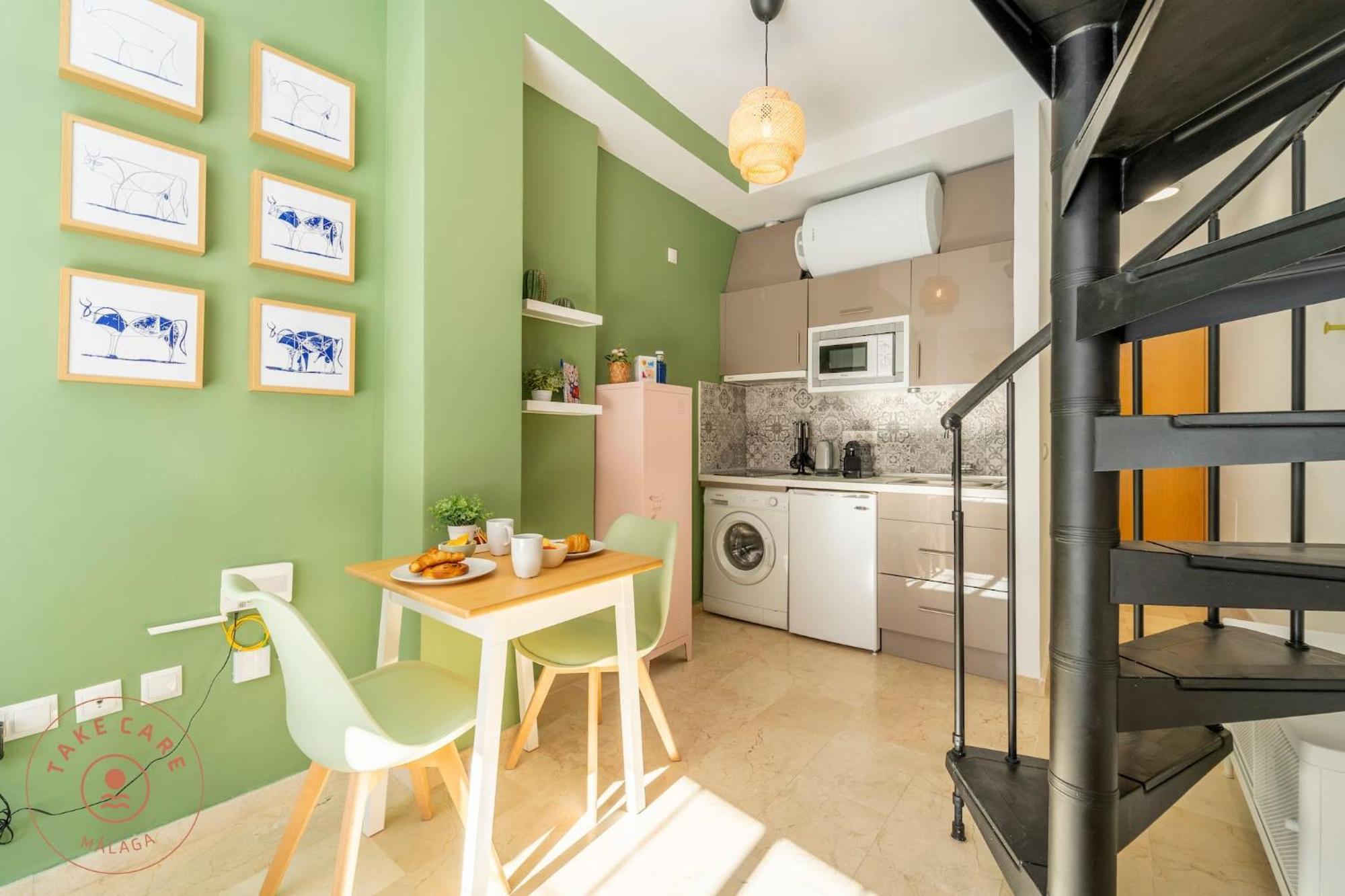 Estudio Toro In Malaga Met Dakterras Zewnętrze zdjęcie